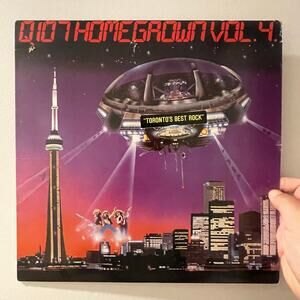Q107 Homegrown Vol. 4 LP toronto canada AOR rock vinyl music